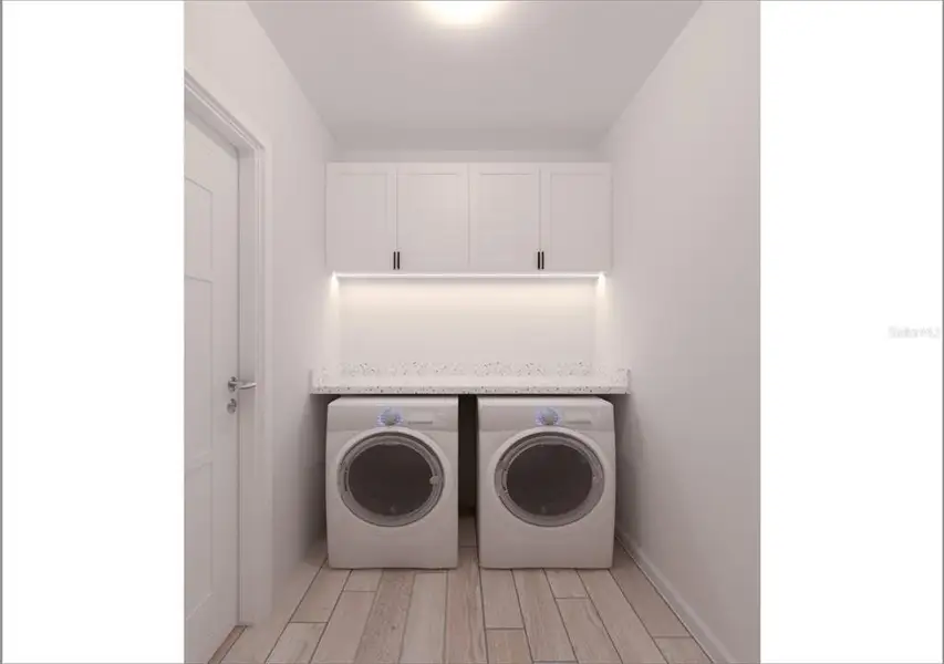 Furnished interior view inside a new home in , Dunnellon (Image 5).