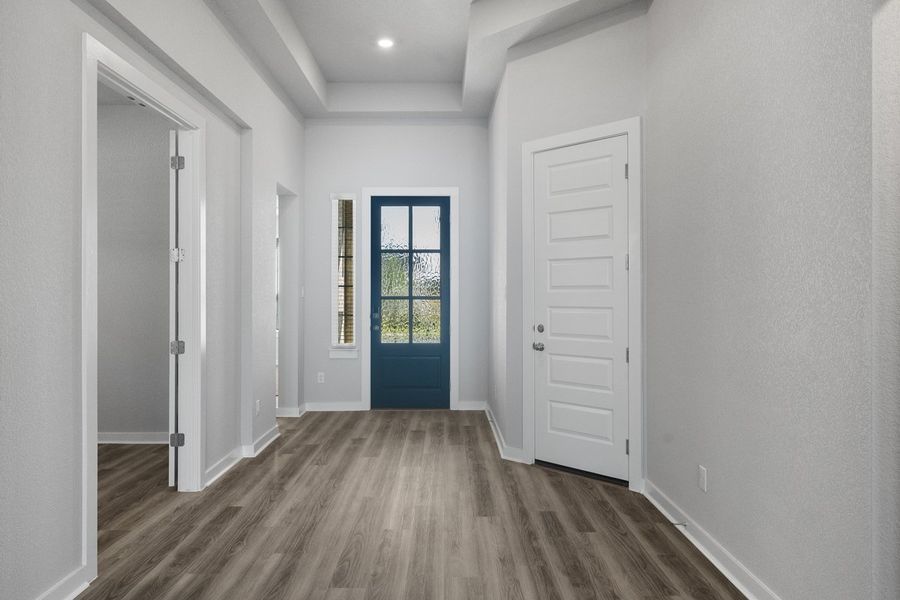 Spacious, unfurnished interior of a new home in The Grove at Blackhawk, Pflugerville (Image 36). Spacious, unfurnished interior of a new home in The Grove at Blackhawk, Pflugerville (Image 36).