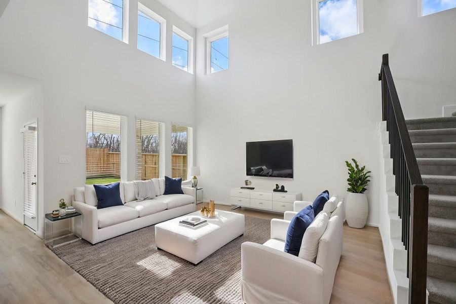 Photo is not of the actual home, but is an inspirational photo of builder’s model home and may depict options, furnishings, and/or decorator features that are not included.