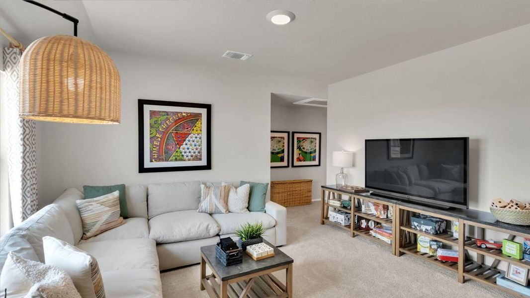Furnished interior view inside a new home in Durango, Mustang Ridge (Image 17).