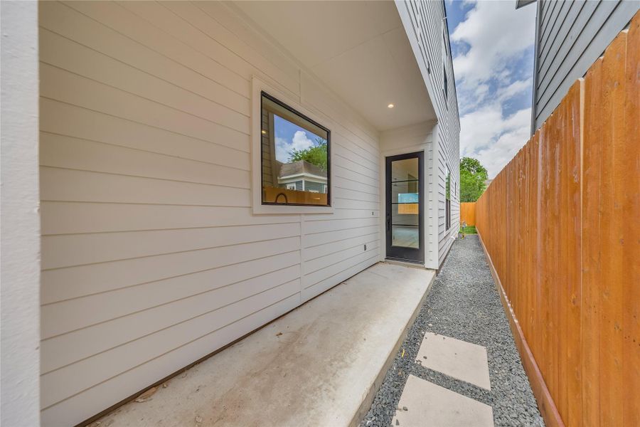 Remaining photos of 1708, completed home next door, under contract. Same exact finishes.