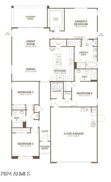 Slate Floor plan