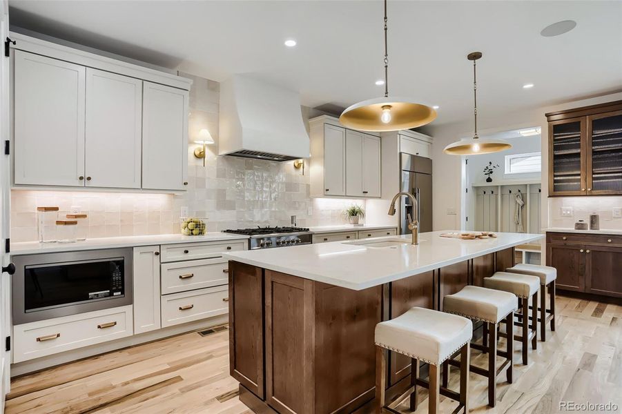 Furnished interior view inside a new home in , Denver (Image 13).