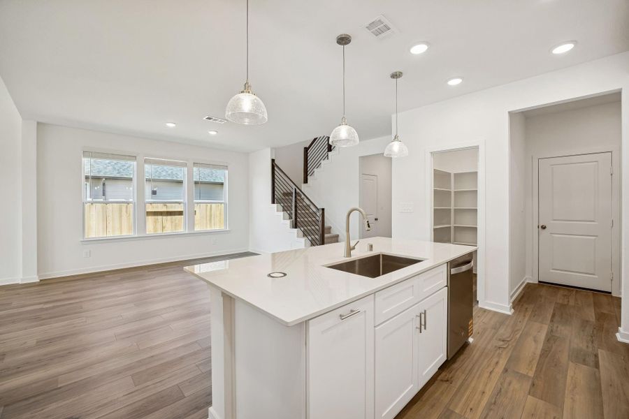 Furnished interior view inside a new home in Montgomery Bend, Montgomery (Image 15).