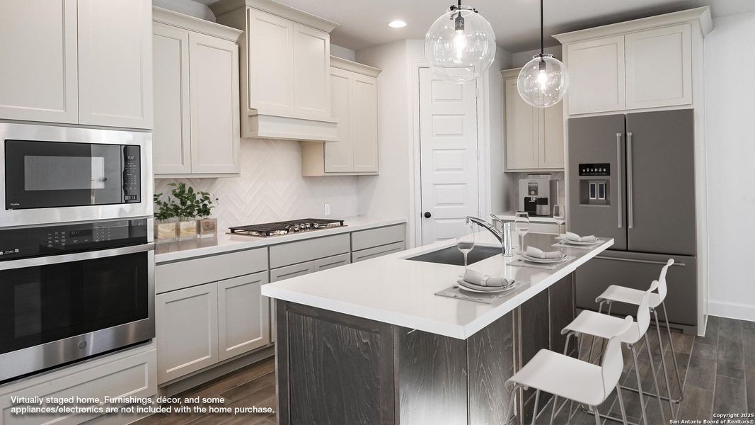 Furnished interior view inside a new home in Solms Landing 45', New Braunfels (Image 13).