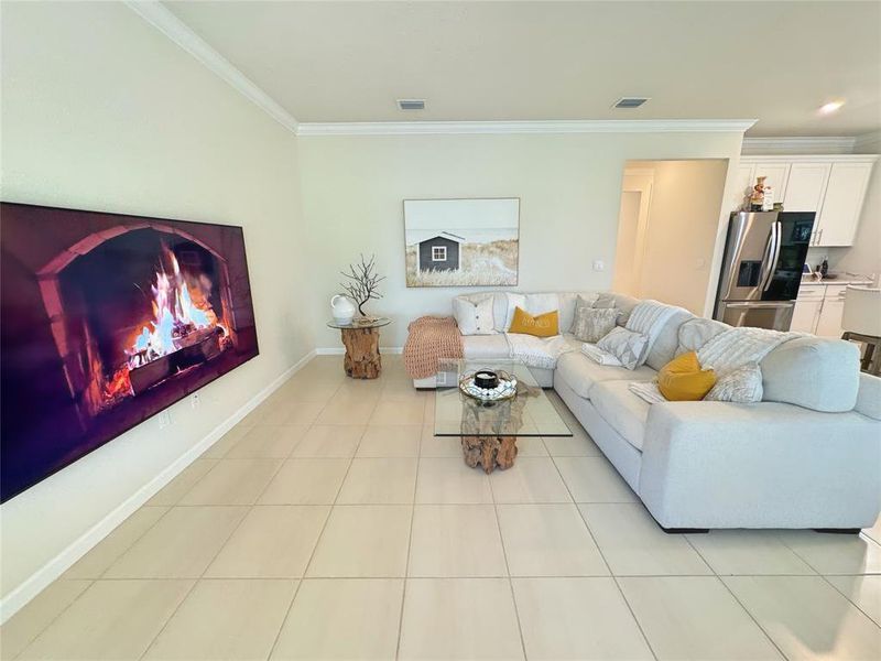 Furnished interior view inside a new home in , Port St. Lucie (Image 7). Furnished interior view inside a new home in , Port St. Lucie (Image 7).