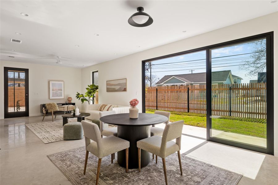 Furnished interior view inside a new home in , Austin (Image 7).