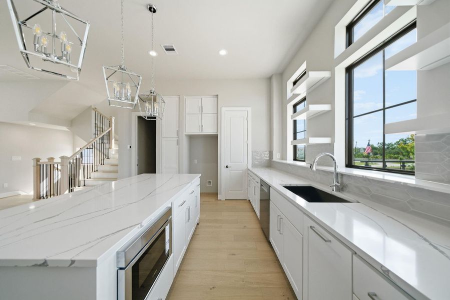 Furnished interior view inside a new home in Spring Valley Creek, Houston (Image 5).
