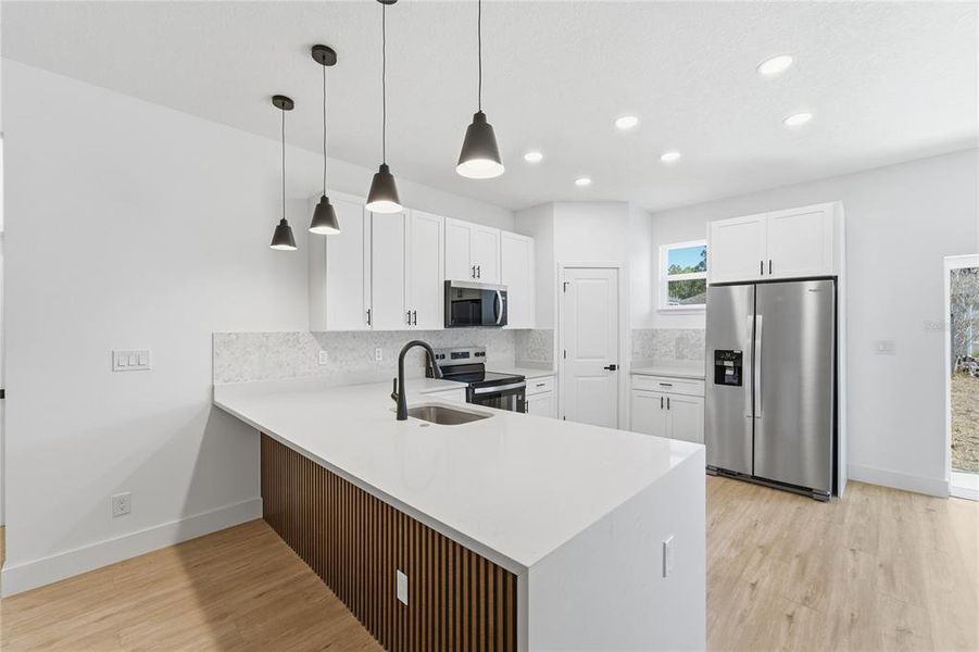 Furnished interior view inside a new home in , Citrus Springs (Image 10).