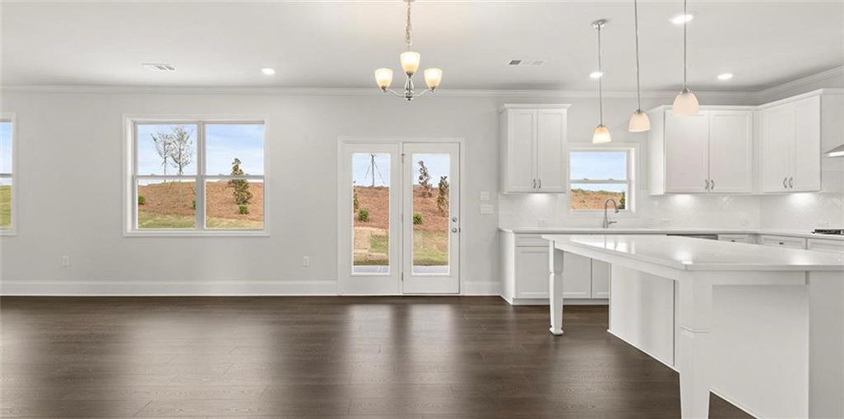 Spacious, unfurnished interior of a new home in , Cumming (Image 37).