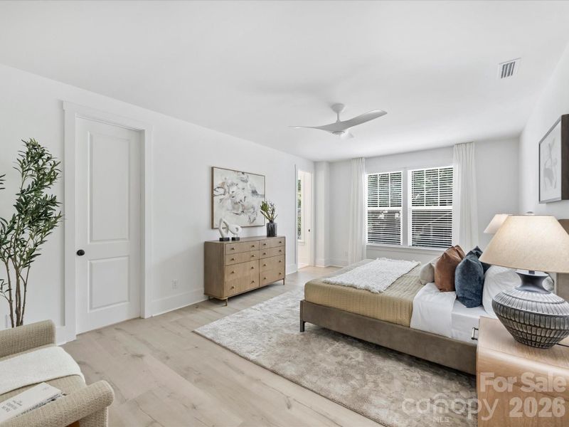Furnished interior view inside a new home in , Charlotte (Image 30).