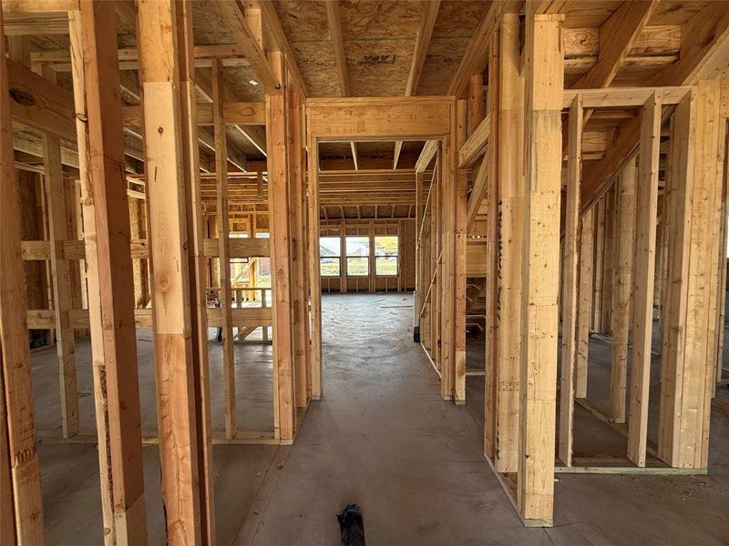 In-progress construction of a new home in , Godley, TX (Image 4).