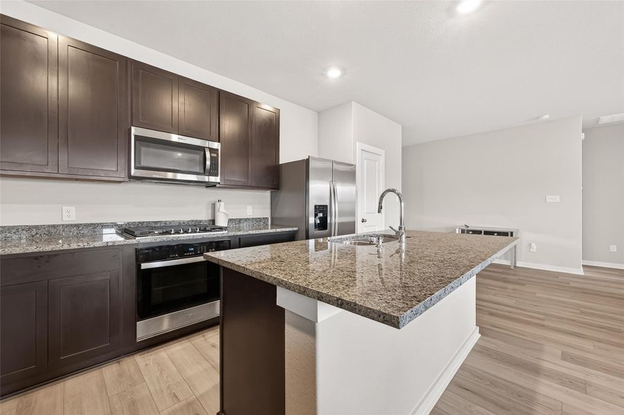 Furnished interior view inside a new home in Arabella on the Prairie, Richmond (Image 41).