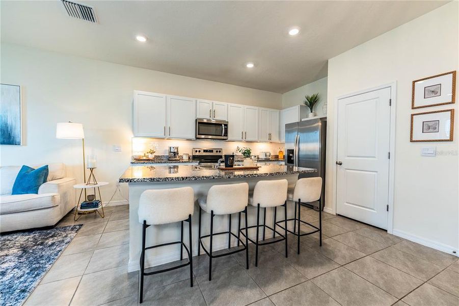 Furnished interior view inside a new home in , Plant City (Image 39).