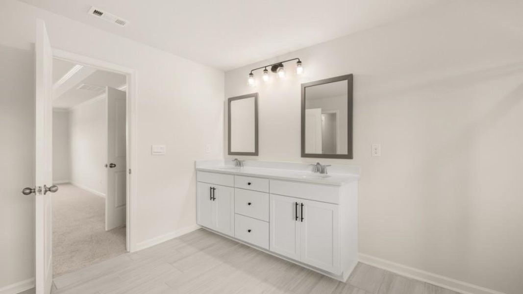 Furnished interior view inside a new home in Hamptons at Riverwood East, Dallas (Image 11). Furnished interior view inside a new home in Hamptons at Riverwood East, Dallas (Image 11).