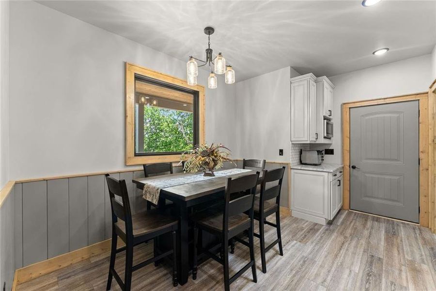 Furnished interior view inside a new home in , Cleveland (Image 8).