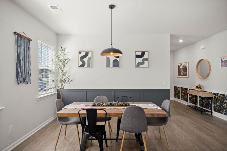 Furnished interior view inside a new home in Lindera Preserve at Cane Bay Plantation, Summerville (Image 14).
