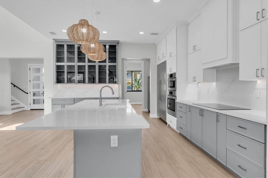 Furnished interior view inside a new home in , St. Petersburg (Image 11).