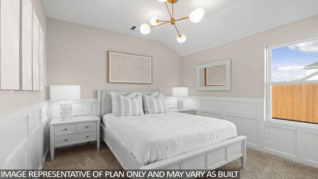 Furnished interior view inside a new home in Sunterra Lakes, Brookshire (Image 17).