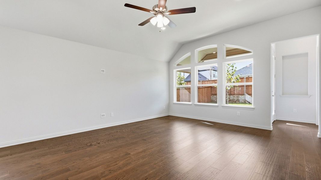 Furnished interior view inside a new home in Anna Ranch, Anna (Image 19). Furnished interior view inside a new home in Anna Ranch, Anna (Image 19).