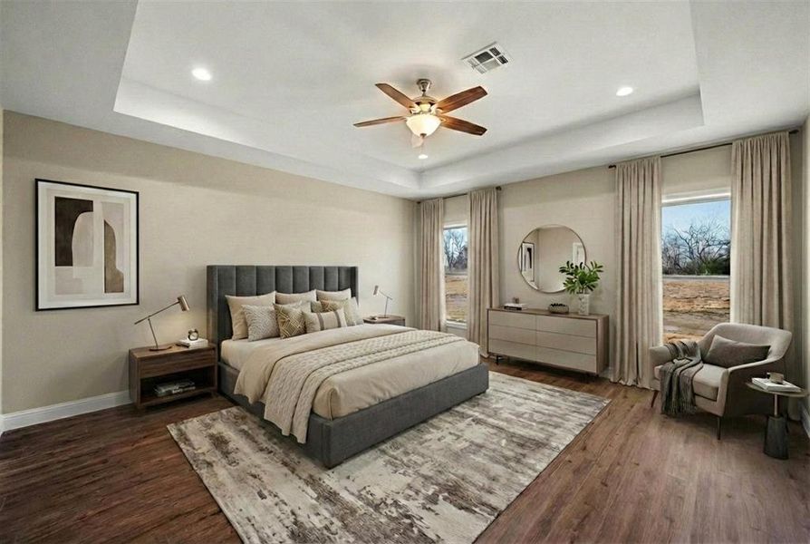 Furnished interior view inside a new home in , Corsicana (Image 15). Furnished interior view inside a new home in , Corsicana (Image 15).