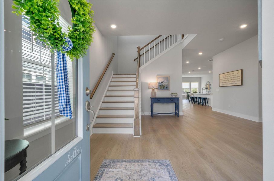 Furnished interior view inside a new home in Carnes Crossroads, Summerville (Image 13).