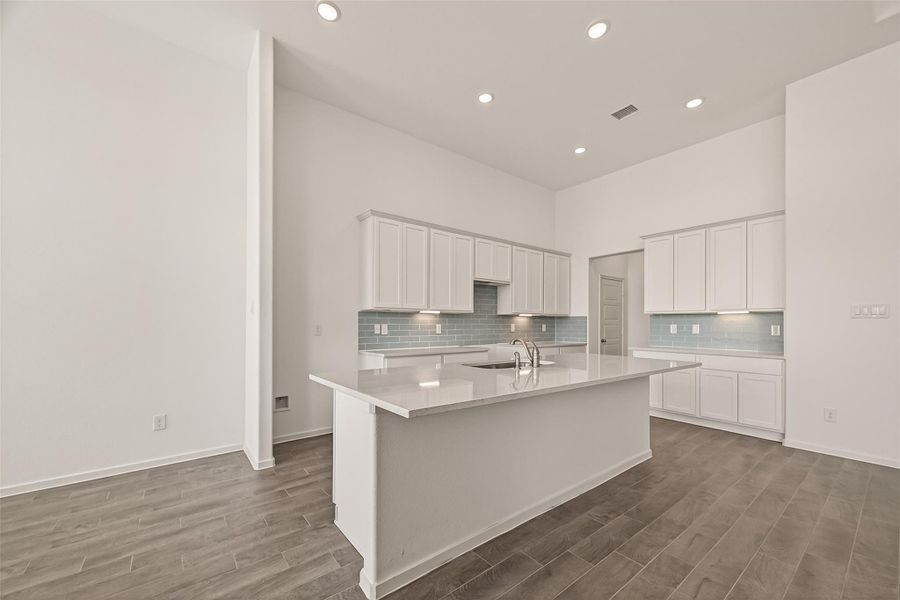 Furnished interior view inside a new home in Rates starting as low as, Iowa Colony (Image 11).