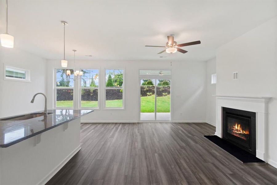 Spacious, unfurnished interior of a new home in Brownstone Park, Easley (Image 12).