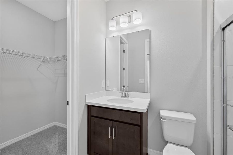 Furnished interior view inside a new home in Center Lake Ranch Community Group Page, St. Cloud (Image 15).