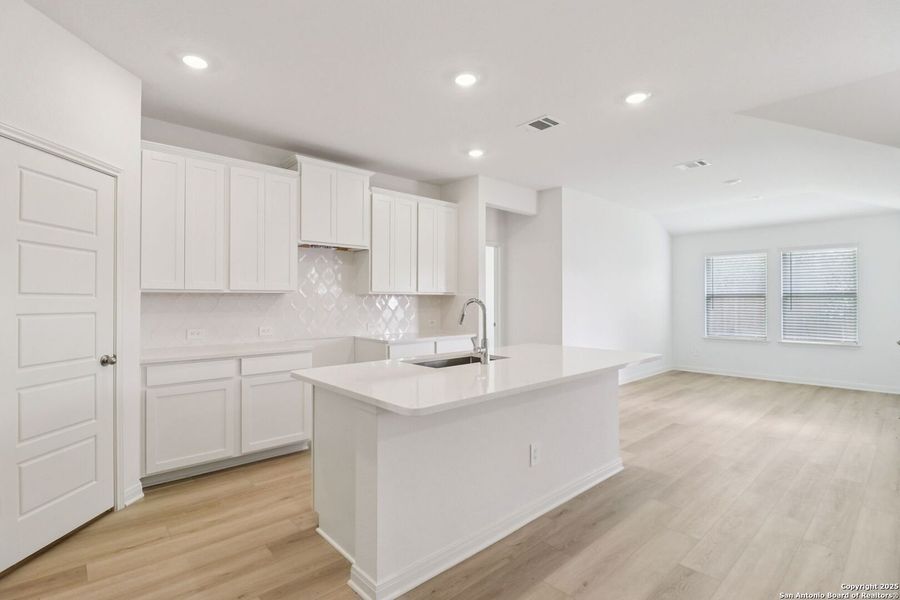 Furnished interior view inside a new home in Remington Ranch, San Antonio (Image 9). Furnished interior view inside a new home in Remington Ranch, San Antonio (Image 9).