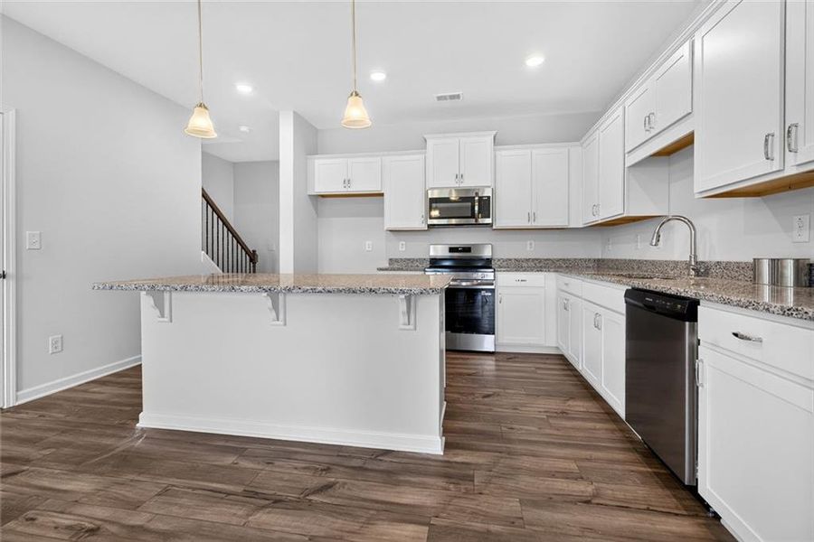 Furnished interior view inside a new home in Fairington, Cartersville (Image 7).