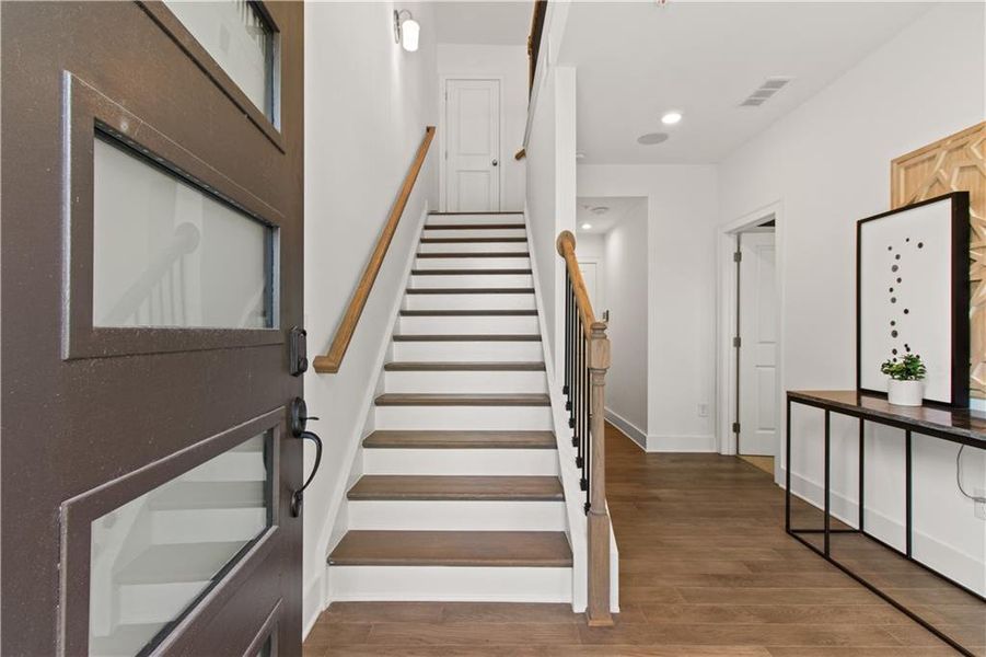 Furnished interior view inside a new home in Easton, Atlanta (Image 10). Furnished interior view inside a new home in Easton, Atlanta (Image 10).