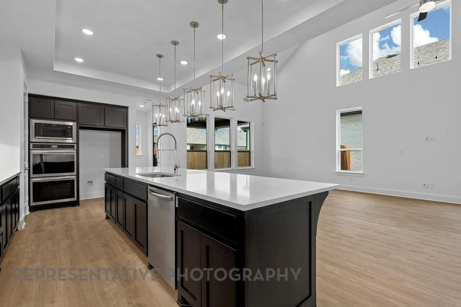 Furnished interior view inside a new home in Riceland, Mont Belvieu (Image 6).