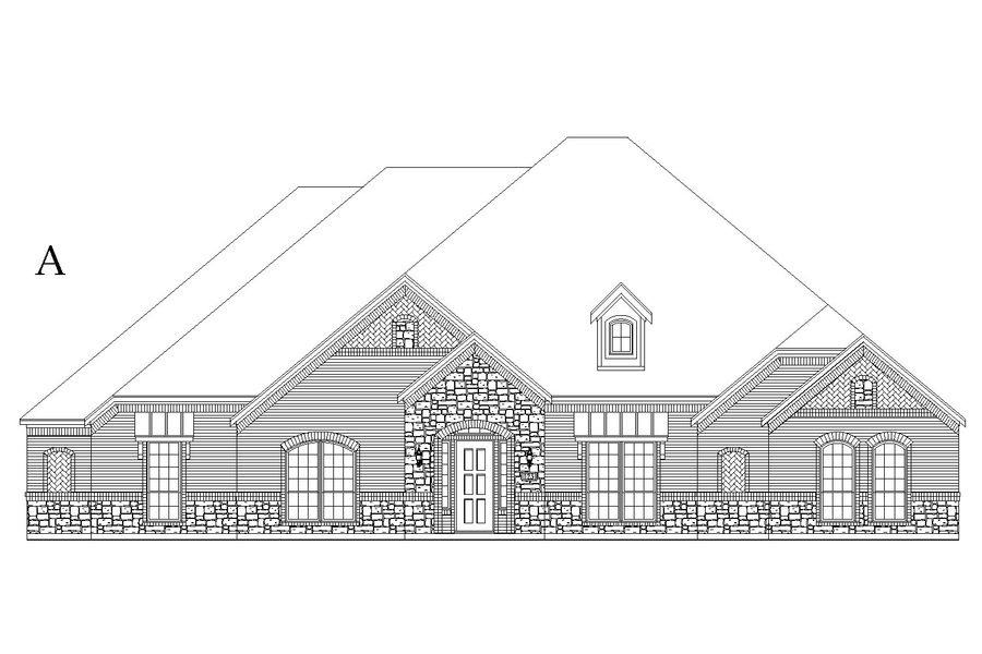 Representative rendering of the exterior for the Derby by Windsor Homes (Image 5).