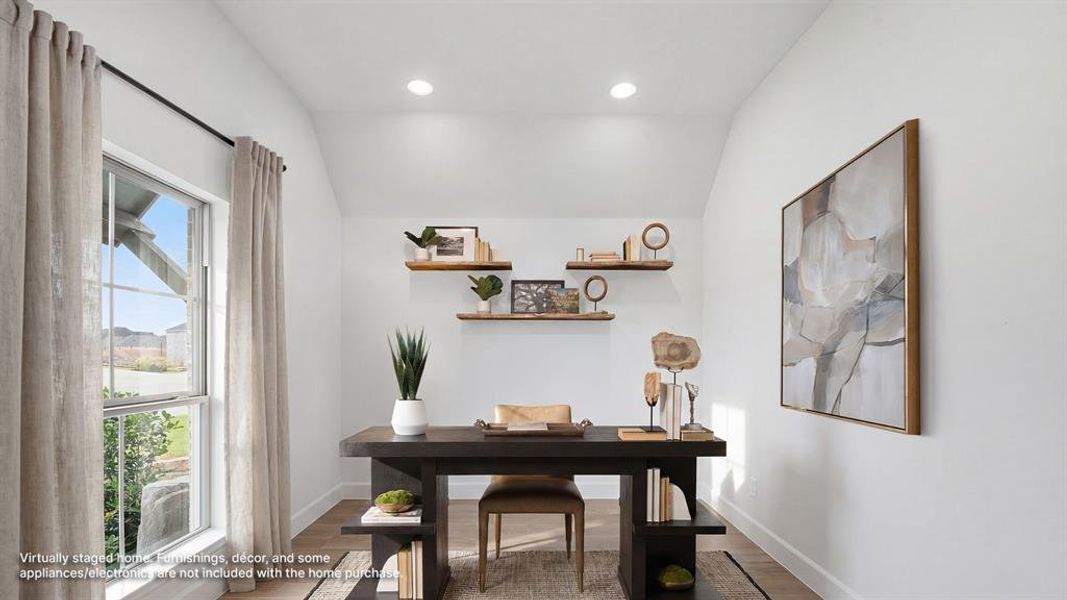 Furnished interior view inside a new home in M3 Ranch, Mansfield (Image 7).