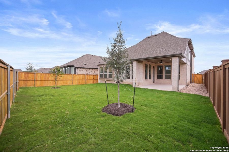 Exterior details and patio area of a home in , New Braunfels (Image 21). Exterior details and patio area of a home in , New Braunfels (Image 21).