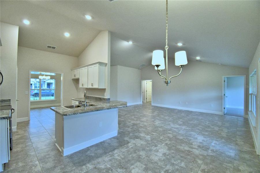 Furnished interior view inside a new home in Cadence Crossing, Auburndale (Image 5). Furnished interior view inside a new home in Cadence Crossing, Auburndale (Image 5).