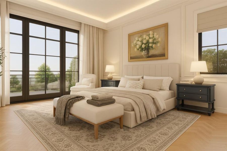 Furnished interior view inside a new home in , Winter Park (Image 7).