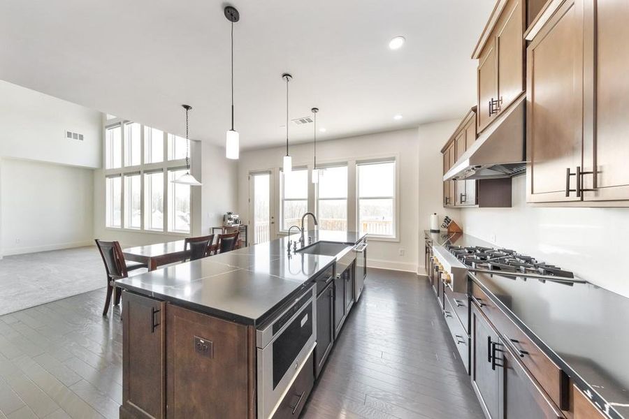 Furnished interior view inside a new home in , Woodstock (Image 40).