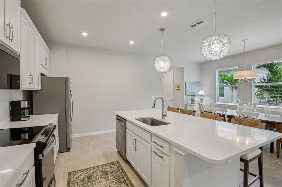 Furnished interior view inside a new home in , Venice (Image 21).