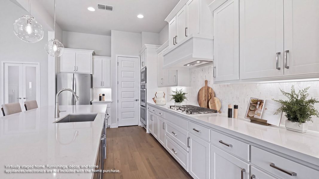 Furnished interior view inside a new home in Sonoma Verde, McLendon-Chisholm (Image 4).