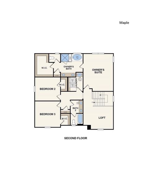 2D floor plan layout of this home in Cannon Manor, Kannapolis, NC (Image 4). 2D floor plan layout of this home in Cannon Manor, Kannapolis, NC (Image 4).