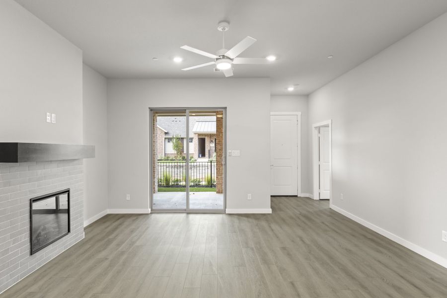 Spacious, unfurnished interior of a new home in Woodbridge Villas, Wylie (Image 13). Spacious, unfurnished interior of a new home in Woodbridge Villas, Wylie (Image 13).