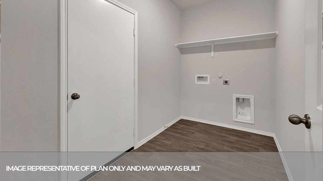 Representative unfurnished interior of a home built from the The Hannah by D.R. Horton in Bollinger, Maxwell (Image 22). Representative unfurnished interior of a home built from the The Hannah by D.R. Horton in Bollinger, Maxwell (Image 22).