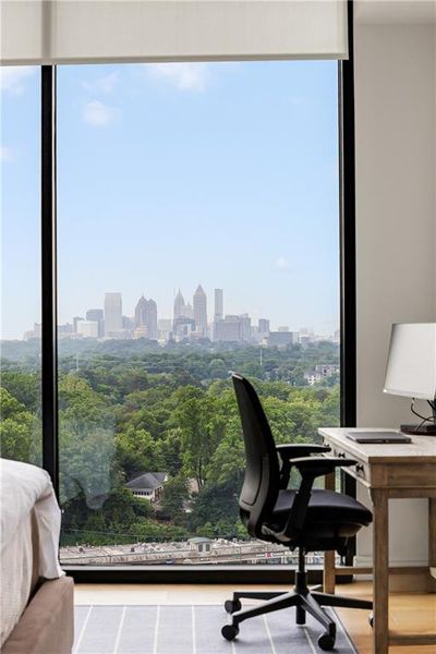 Furnished interior view inside a new home in , Atlanta (Image 41).