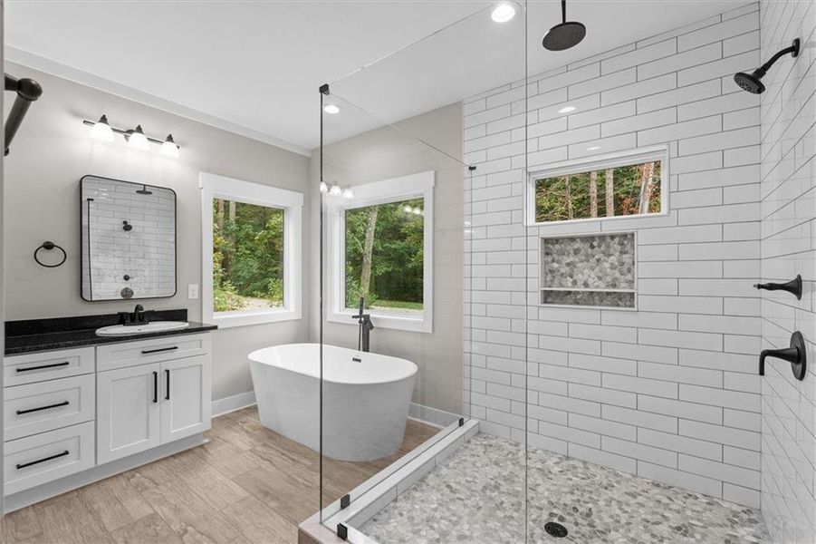 Furnished interior view inside a new home in , Villa Rica (Image 5).