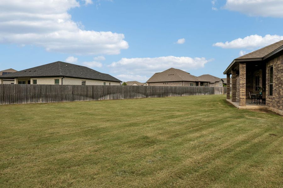 Rarely does a newer home offer this much usable yard space. Whether your plans include a pool, outdoor entertaining, or simply room to roam, the possibilities are wide open.