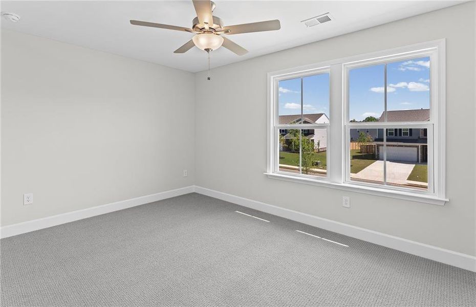 Spacious, unfurnished interior of a new home in Anderson Point, McDonough (Image 22).