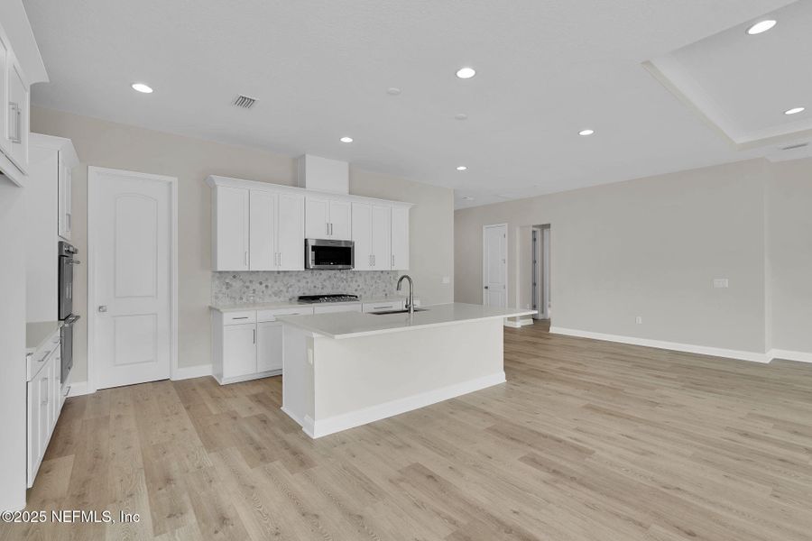 Furnished interior view inside a new home in Forest Park at Wildlight, Yulee (Image 5). Furnished interior view inside a new home in Forest Park at Wildlight, Yulee (Image 5).
