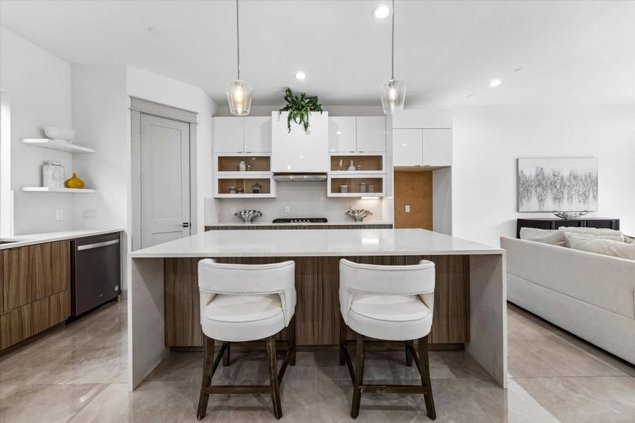 Furnished interior view inside a new home in , Houston (Image 19).
